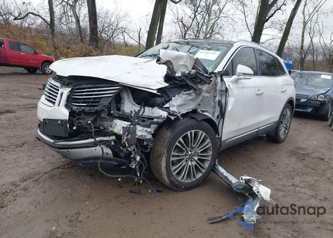 2016 Lincoln Mkx Reserve z USA, uszkodzony, nr VIN 2LMPJ6LP6GBL54007